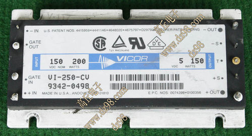 VICOR VI-250-CV 5V 150W 隔离 电源模块 输入100V-200V 输出5V