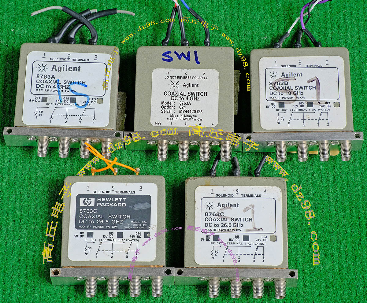 Agilent HP 8763A 8763B 8763C 高频继电器 射频开关 进口拆机