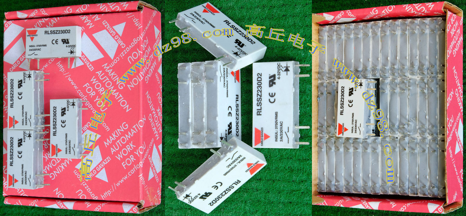 CARLO GAVAZZI RLSSZ230D2 2A 230V BF107 固体 固态继电器 议价