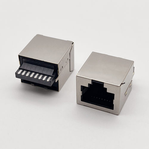 深维电子RJ45焊线式一体成型8P8C