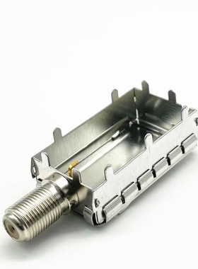 厂家直销高品质高频头屏蔽罩IF-4022T-1F-2D-3.0贴片针镀金英制头