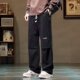 男生裤 男士 男裤 阔腿夏季 子夏季 宽松休闲长裤 美式 春秋款 裤 直筒工装