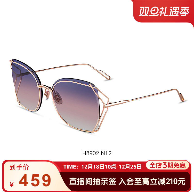 海伦凯勒新款潮人个性度假墨镜