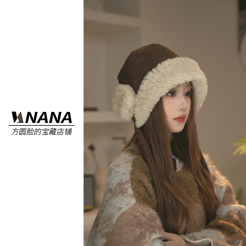 原创设计 秋冬帽子保暖帽包头护耳日系防风骑行韩版滑雪