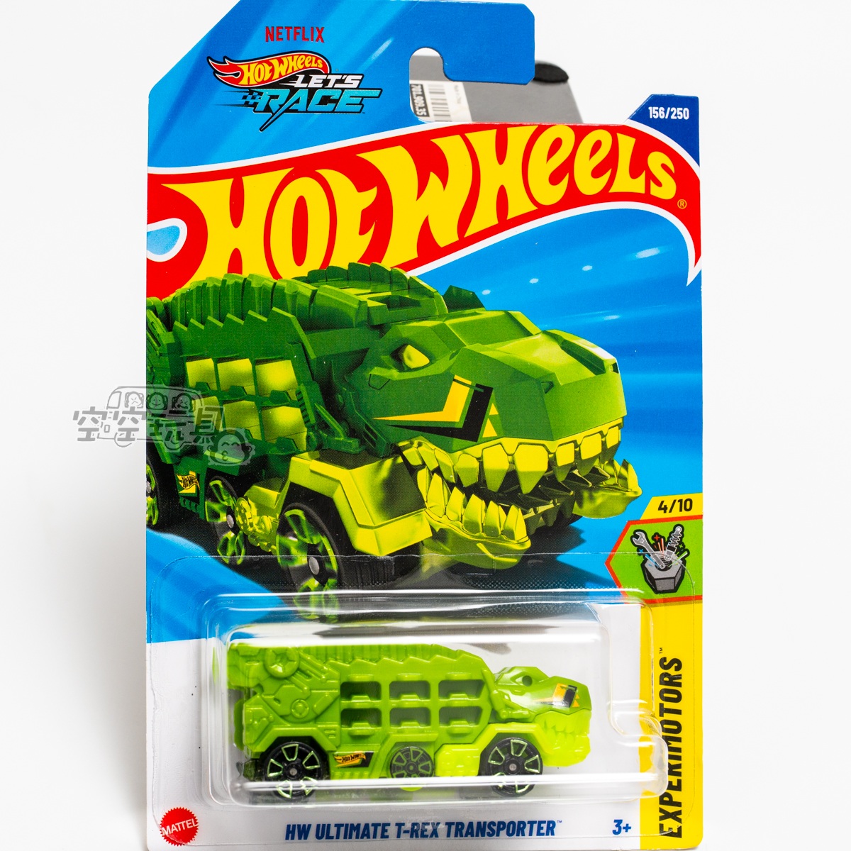 156号 HW ULTIMATE T-REX TRANSPORTER 绿色 风火轮合金小跑车
