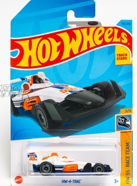 101号 HW-4-TRAC 黑色 风火轮合金小跑车