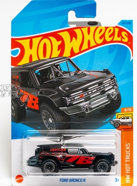 225号 FORD BRONCO R 福特 黑色 美泰风火轮合金小跑车