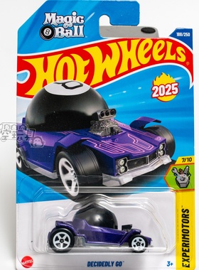 188号 DECIDEDLY GO 魔术球车 紫色 风火轮合金小跑车