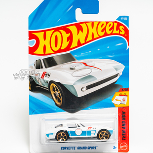 97号 CORVETTE GRAND SPORT 克尔维特 白色 风火轮合金小跑车