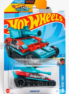 119号 TANKNATOR 绿色 美泰风火轮合金小跑车