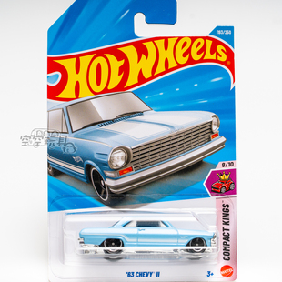 193号 '63 CHEVY II 天蓝色 雪佛兰 风火轮合金小跑车