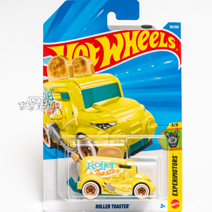 39号 ROLLER TOASTER 吐司车 黄色 风火轮合金小跑车