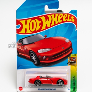 236号 '92 DODGE VIPER RT/10 道奇 红色 风火轮合金小跑车