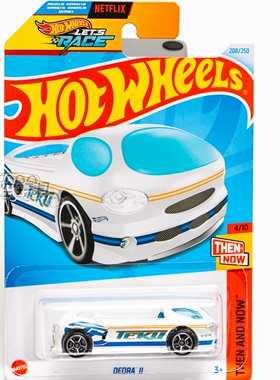 208号 DEORA II 白色 风火轮合金小跑车