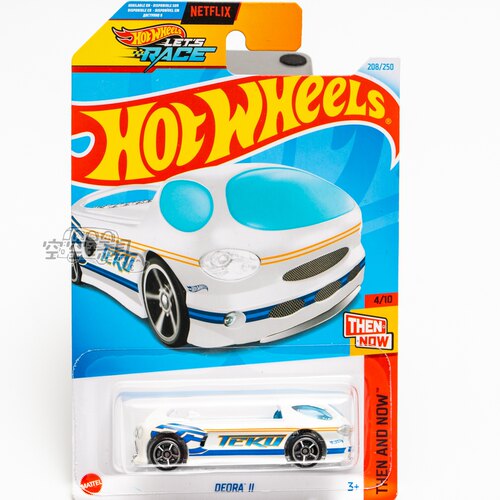 208号 DEORA II 白色 风火轮合金小跑车