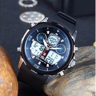 动特酷防水夜光户外男表大盘时尚运动电子学生手表女多功能表7003