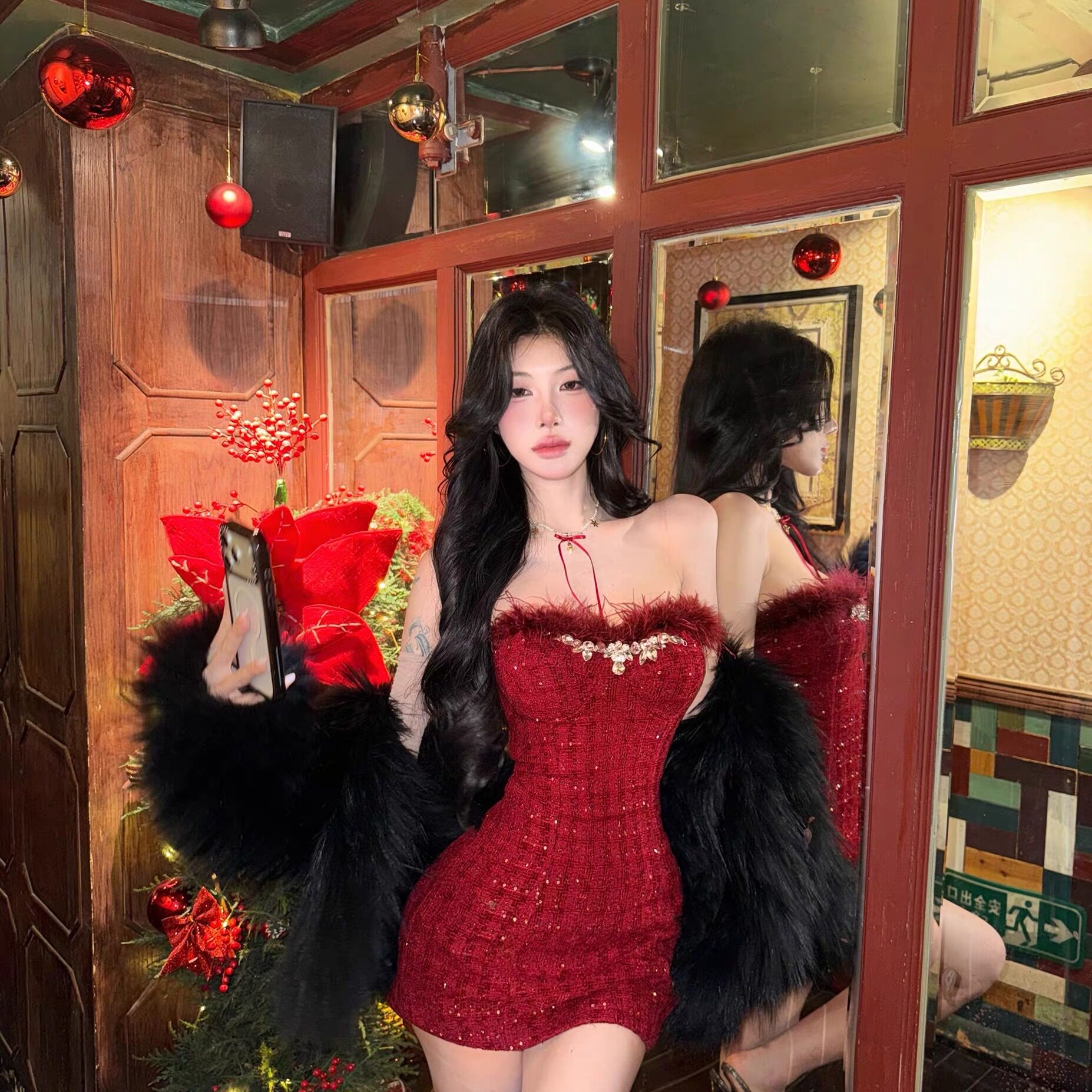 其他时尚2025年冬季新款连衣裙