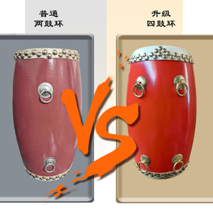 新款玻璃钢木质成人腰鼓儿童腰鼓安塞腰鼓腰鼓全套元旦腰鼓六一鼓