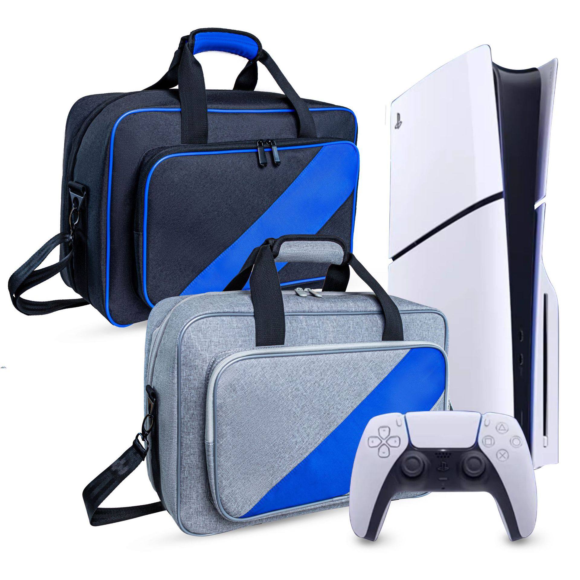 适用索尼PS5slim游戏主机收纳包外出PS5 Pro手提包壳单