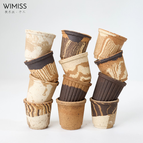 【内口4.2外高5】多肉粗陶拇指盆