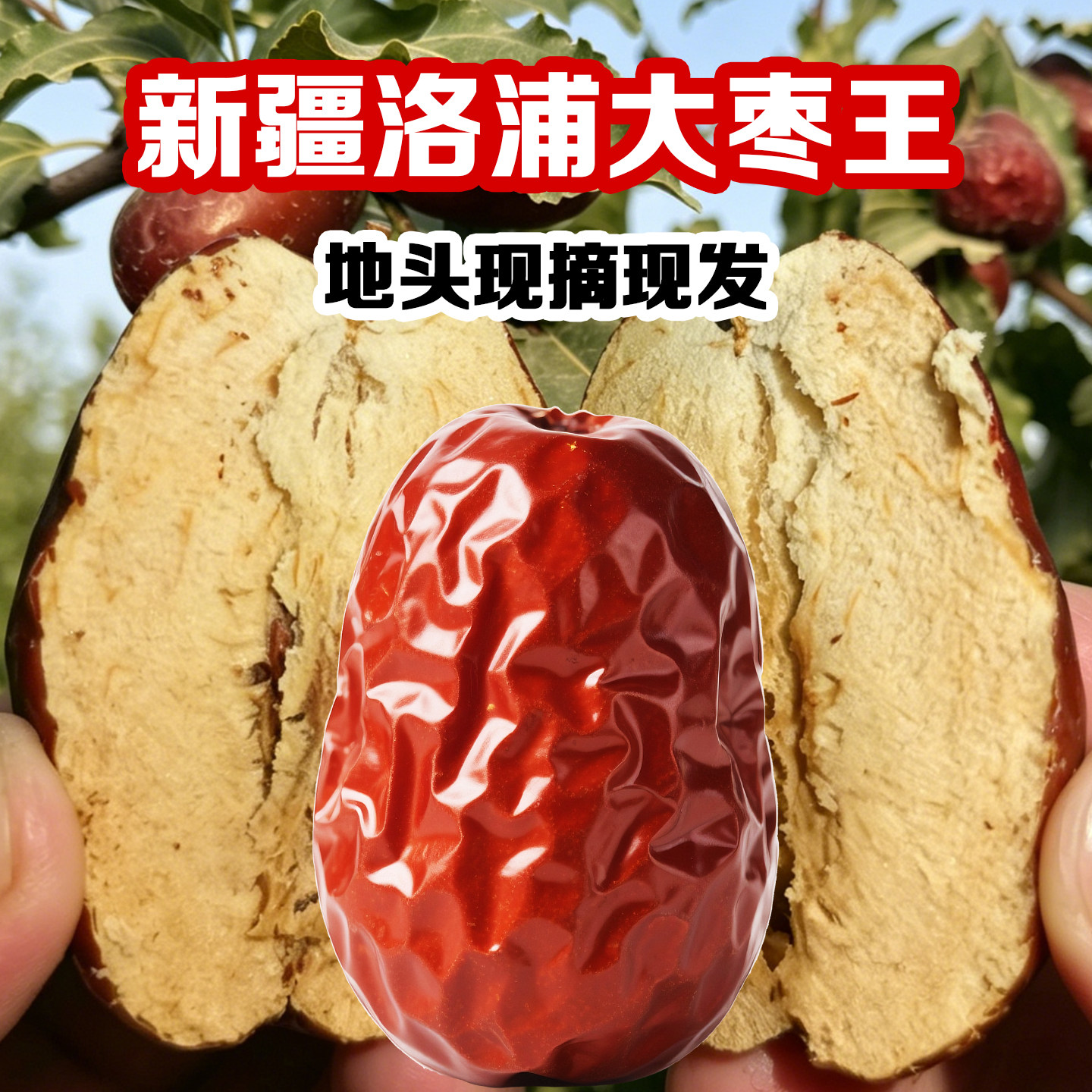 新疆和田特级大枣原产地直供煮粥煲汤孕妇零食喜绯特原生果实特产