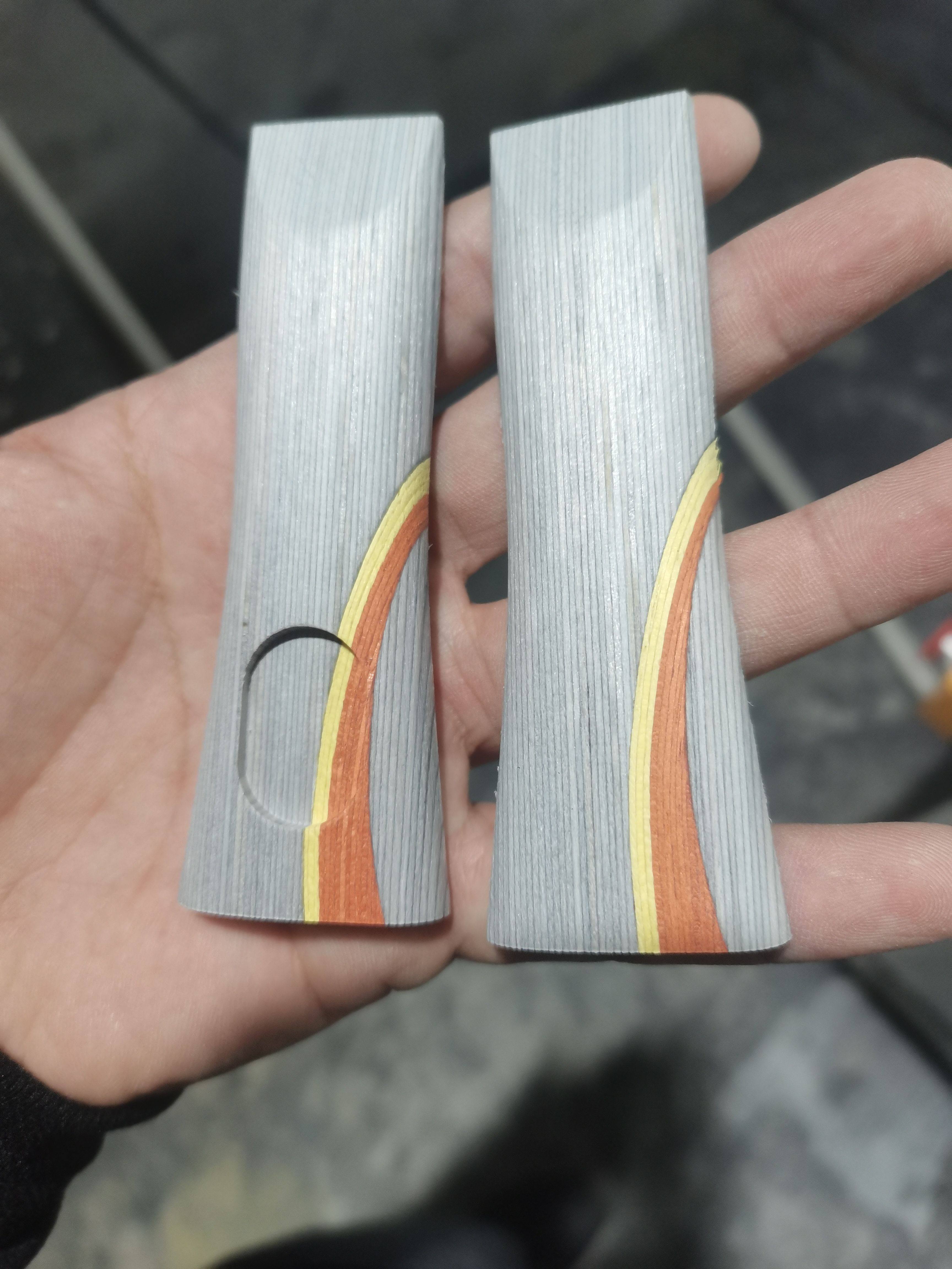 狂飙陈梦的乒乓手柄底板拍柄 狂飙梦同款手柄diy