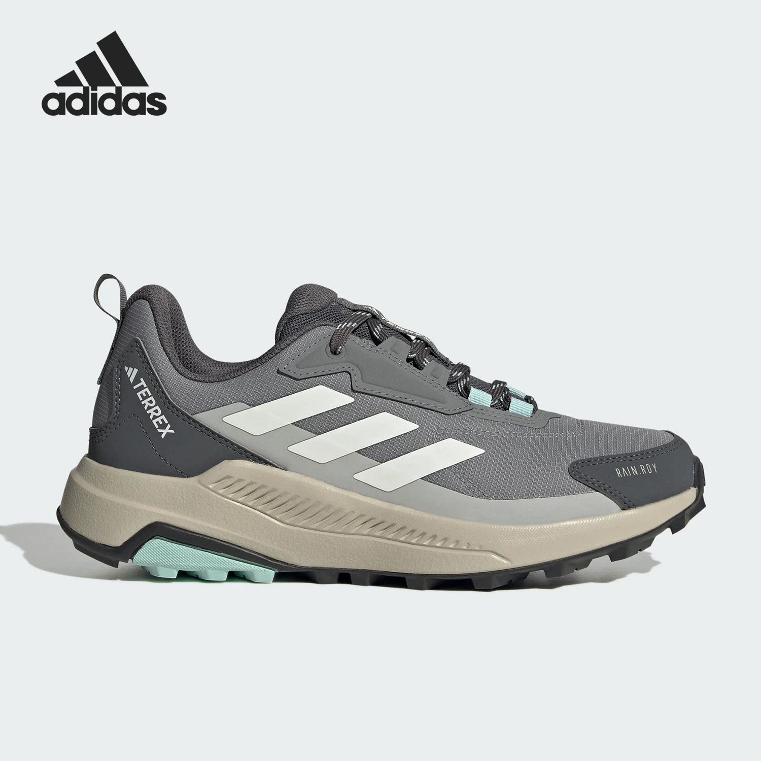 Adidas/阿迪达斯冬季2026女士低帮户外运动耐磨耐穿徒步鞋JR6603