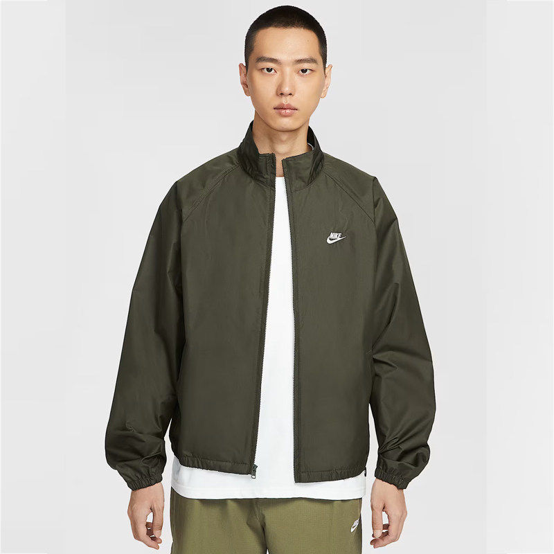 Nike/耐克春秋新款男士运动立领拉链复古简约夹克外套HV1140-355