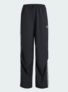 阿迪达斯女裤2025夏季款时尚透气舒适宽松百搭运动休闲长裤KF9615