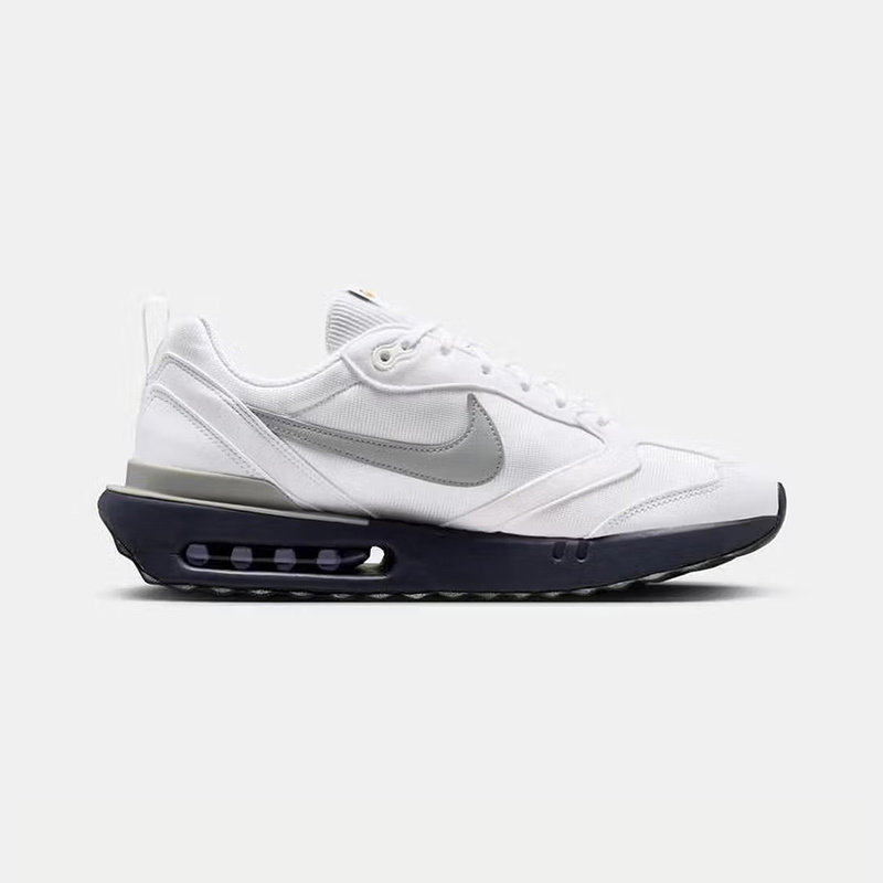 Nike耐克男鞋26春款AIR MAX DAWN气垫鞋白色银勾跑步鞋DM0013-103