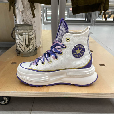 匡威女鞋2025春新款蛇年紫气东来夹心厚底百搭运动休闲鞋 A13350C