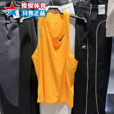 Nike耐克春新款男子速干跑步背心
