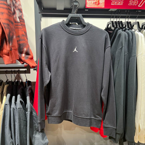 Nike耐克男子2025春新款Jordan速干透气运动圆领套头衫FV8625-010