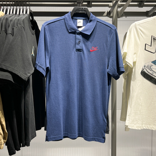 耐克男款2025夏季新款宽松透气运动休闲POLO衫短袖T恤IH0822-410