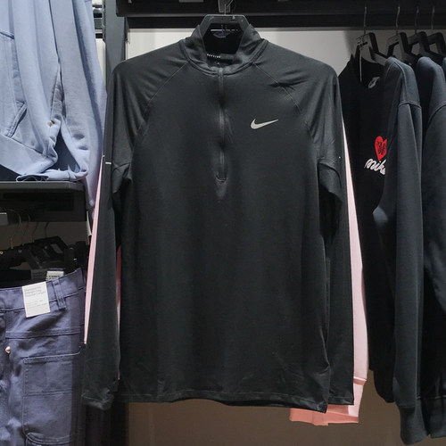 Nike耐克男子2025春新款Dri-FIT速干运动跑步长袖上衣 HV2181-010
