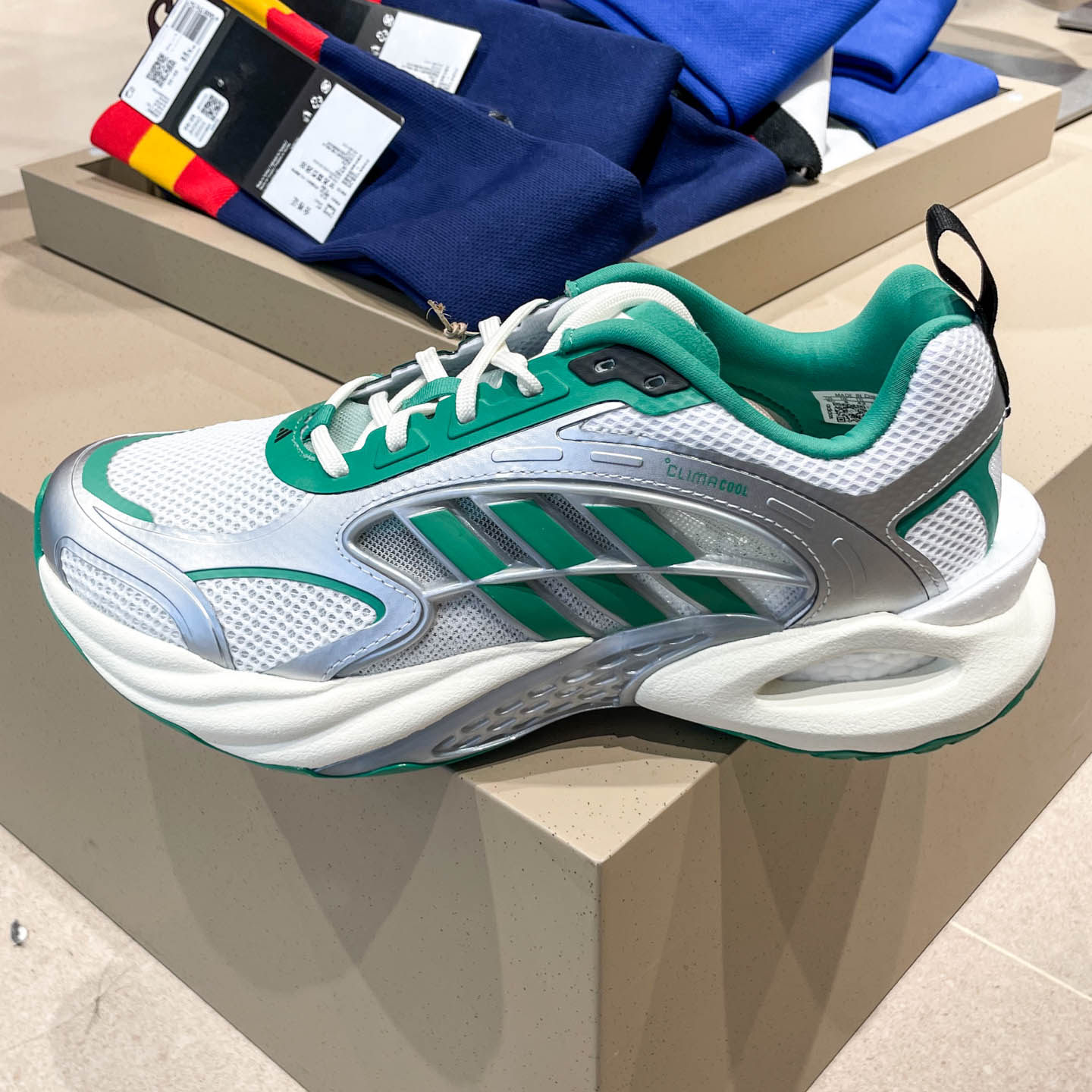 Adidas阿迪达斯CLIMACOOL 清风鞋风动4代2026夏男女跑步鞋 KK1810