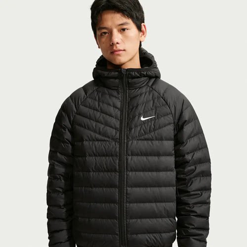 NIKE耐克冬季男子AS WR LTWT FL MCRO运动休闲羽绒服JA0742-010