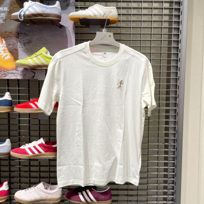 Adidas男装2026夏新款白