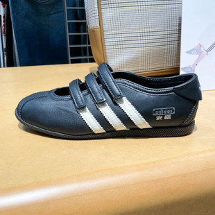 Adidas阿迪达斯女鞋2026夏新款国风安福鞋复古玛丽珍薄底鞋KH7638