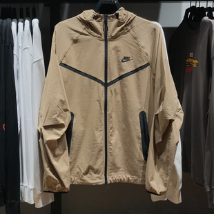 Nike耐克男子2025春新款运动百搭宽松梭织连帽夹克外套HM7152-297