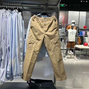 耐克男装2025夏季款透气时尚百搭宽松梭织运动休闲长裤FV7256-257