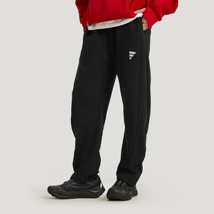 Adidas阿迪达斯春季新款黑色运动长裤男宽松百搭休闲直筒裤KH3001