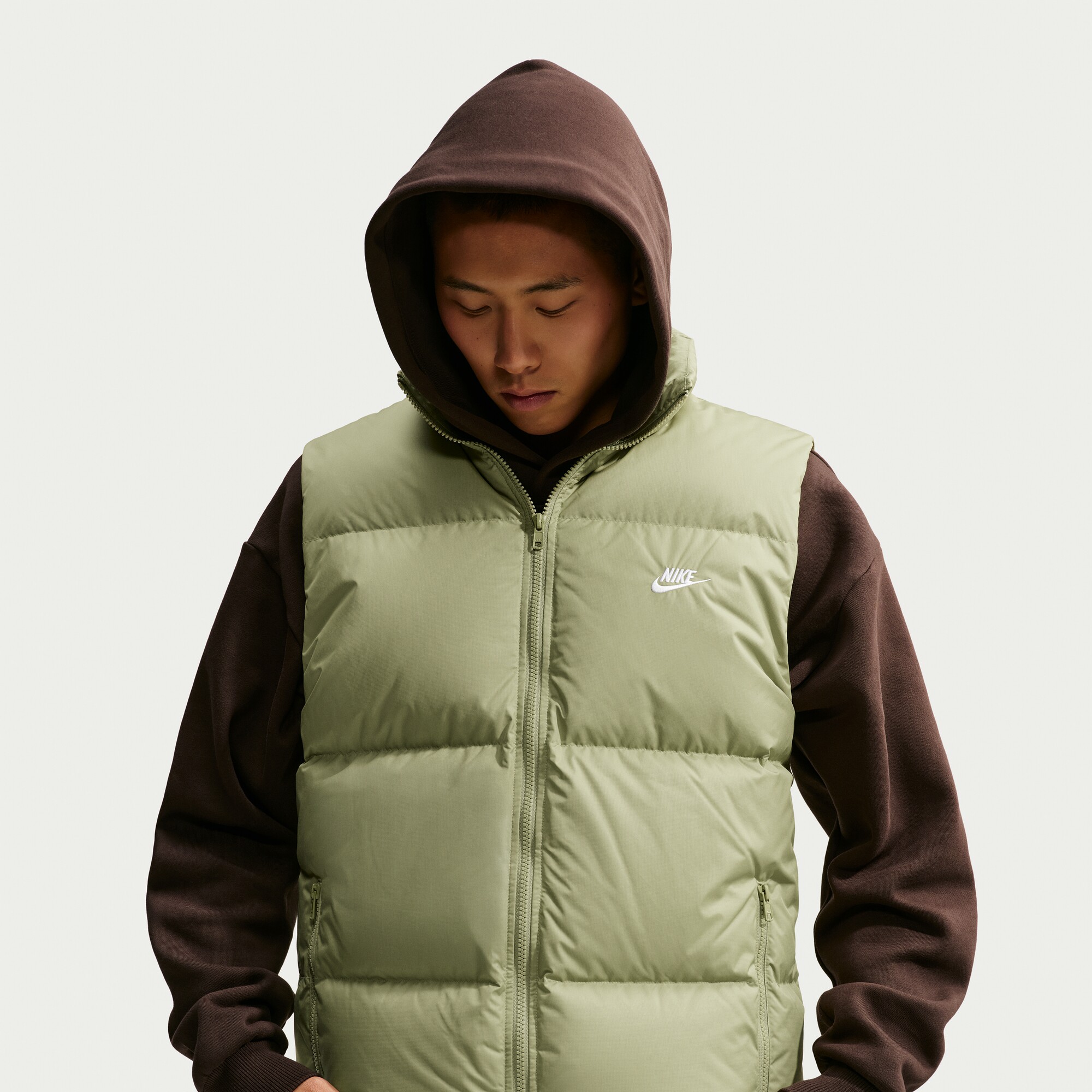 NIKE耐克AS M NK TF CLUB PUFFER VEST 65男子羽绒马甲IB2978-377