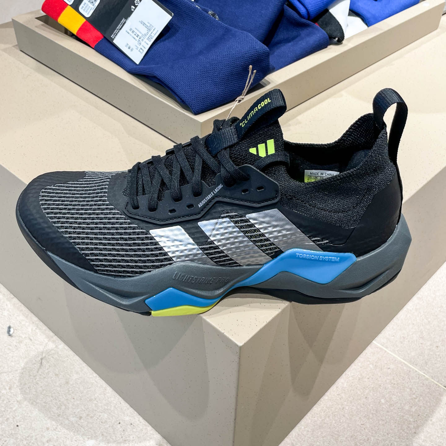 Adidas阿迪达斯男子RAPIDMOVE ADV 2 TRAINER 运动鞋训练鞋JQ4118