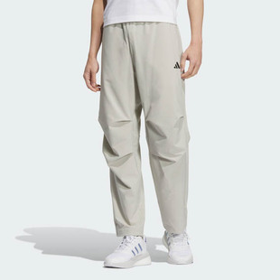 舒适透气百搭运动休闲长裤 KC3093 新款 Adidas阿迪达斯男子2025夏季