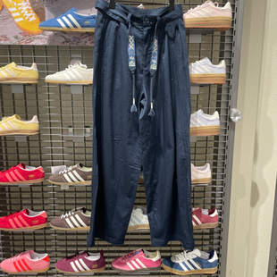 日常宽运动休闲长裤 子KW5669 PANT adidas阿迪达斯三叶草男子TOUR