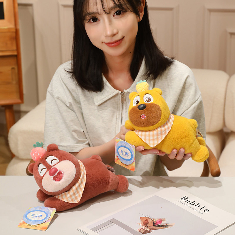 正版熊出没超萌毛绒公仔