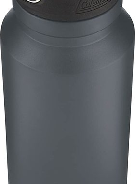 美国代购Coleman FreeFlow 1200 毫升自封型不锈钢保温壶车载野营