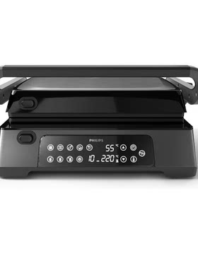 德国代购Philips HD6307/70 Contact Grill 数字温控电烤炉烧烤架