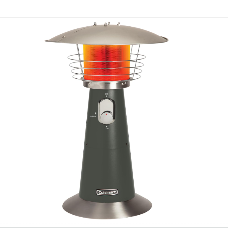 美国代购Cuisinart Portable  Patio Heater 便携台式丙烷取暖器